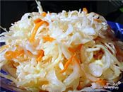 Квашеная капуста с лактобактериями без использования соли.